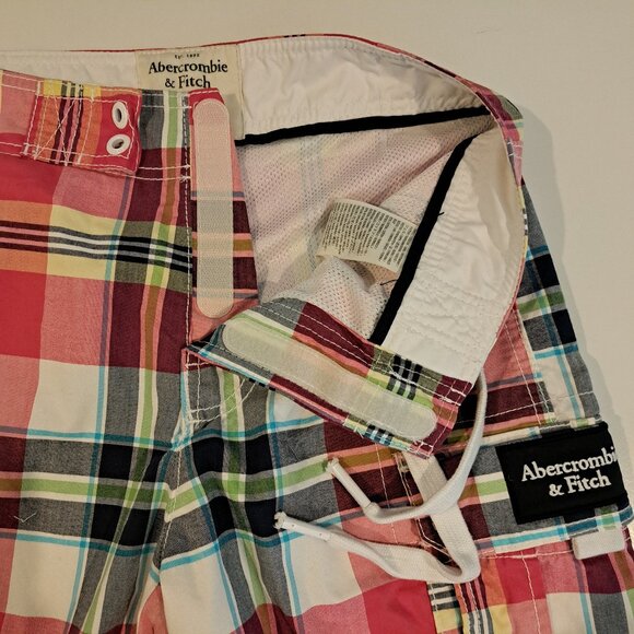 Abercrombie & Fitch Men's XS Cargo Swim Trunks - Picture 5 of 16